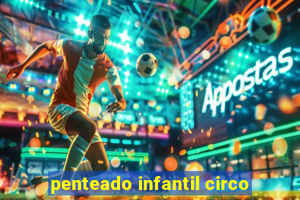 penteado infantil circo