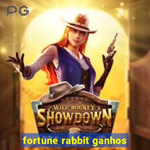 fortune rabbit ganhos