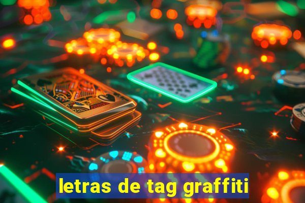 letras de tag graffiti