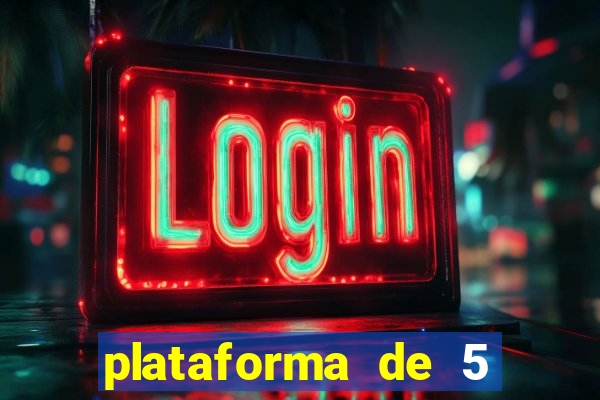 plataforma de 5 reais fortune tiger