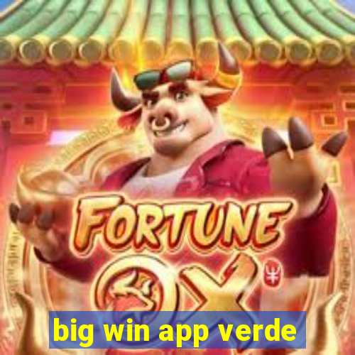 big win app verde