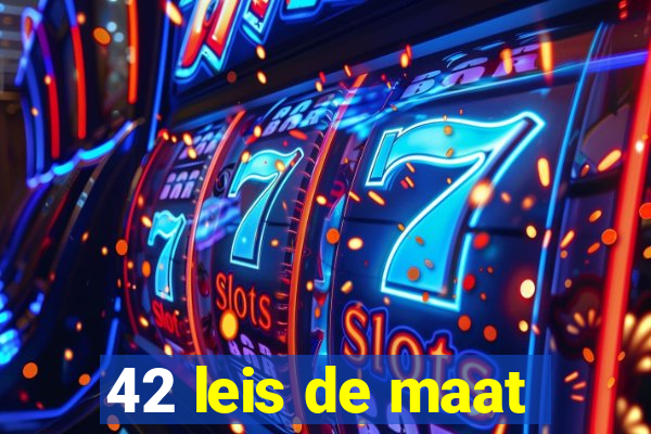 42 leis de maat