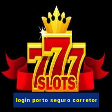 login porto seguro corretor