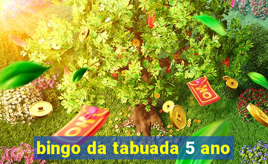 bingo da tabuada 5 ano