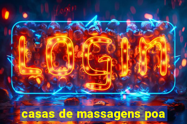 casas de massagens poa