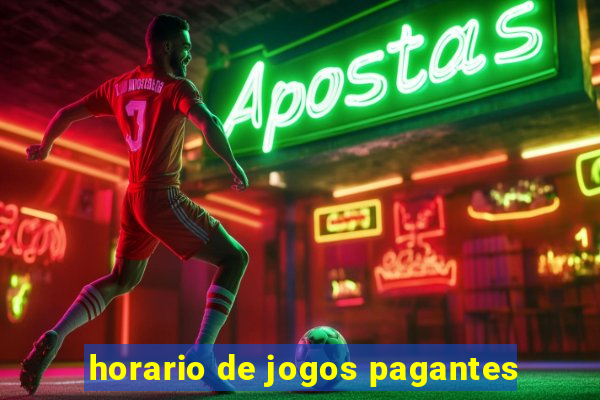 horario de jogos pagantes