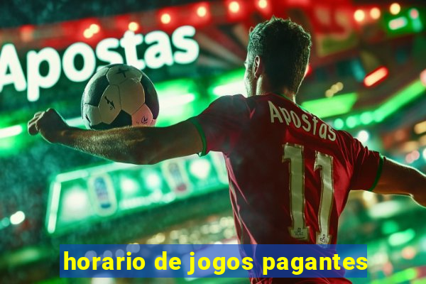 horario de jogos pagantes