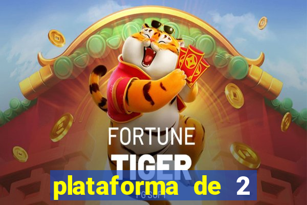 plataforma de 2 reais fortune tiger