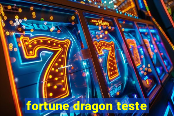 fortune dragon teste