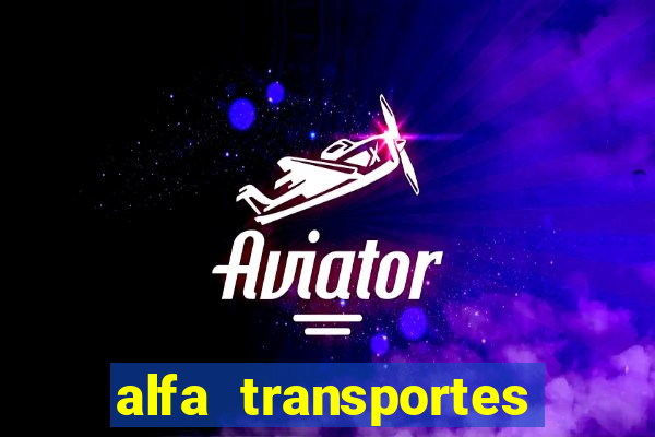 alfa transportes novo hamburgo