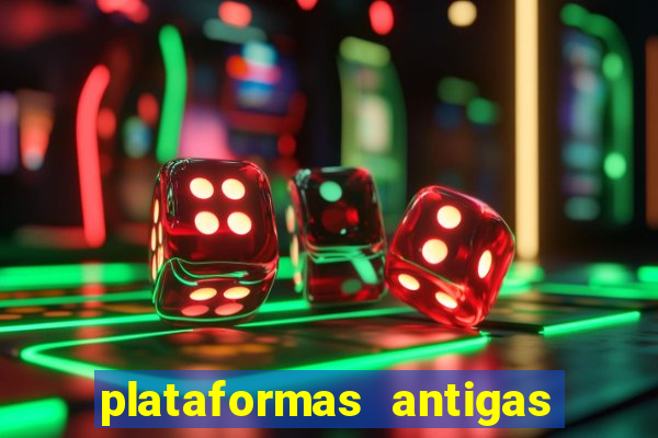 plataformas antigas de jogos