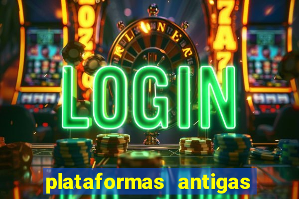 plataformas antigas de jogos