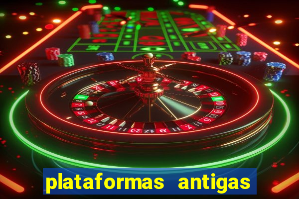 plataformas antigas de jogos