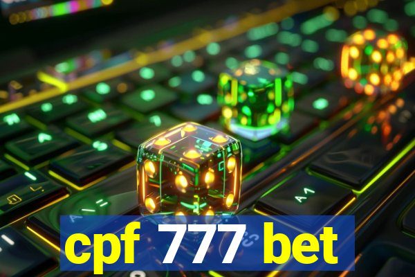 cpf 777 bet