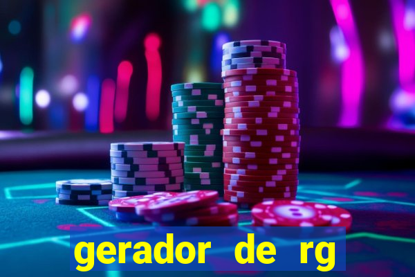 gerador de rg frente e verso