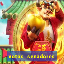 votos senadores impeachment alexandre de moraes