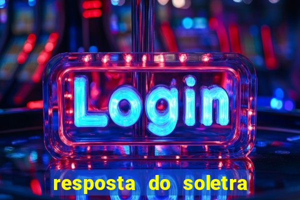 resposta do soletra de hoje