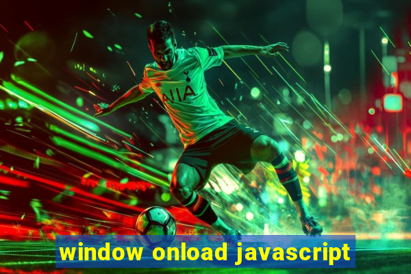 window onload javascript