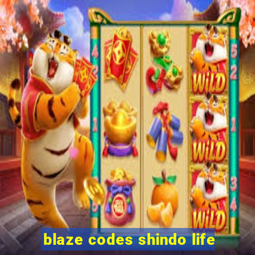 blaze codes shindo life