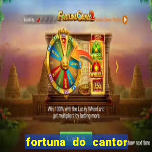 fortuna do cantor sorocaba 2023