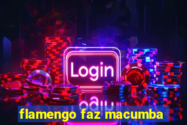 flamengo faz macumba