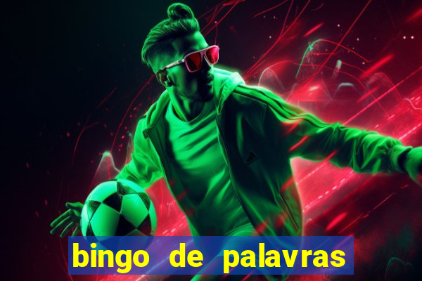 bingo de palavras cha de bebe