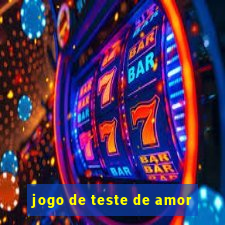 jogo de teste de amor