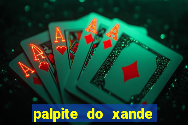 palpite do xande de hoje