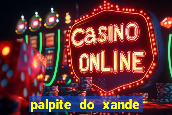 palpite do xande de hoje