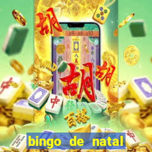 bingo de natal para imprimir gratis