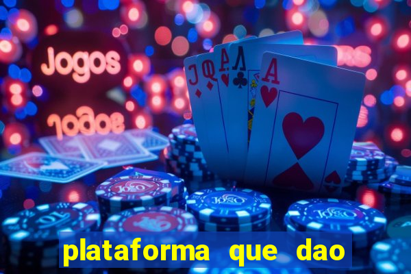 plataforma que dao bonus no cadastro