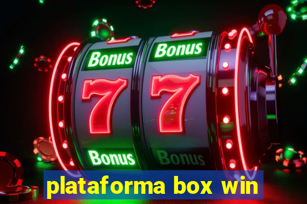 plataforma box win