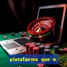 plataforma que o buzeira joga