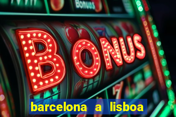 barcelona a lisboa de trem