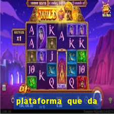 plataforma que da 30 reais para jogar