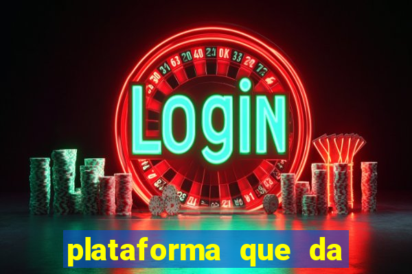 plataforma que da 30 reais para jogar