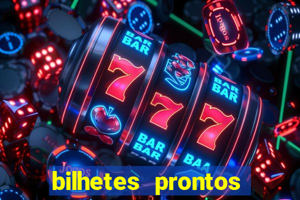 bilhetes prontos apostas esportivas