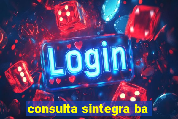 consulta sintegra ba