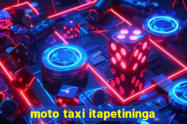 moto taxi itapetininga