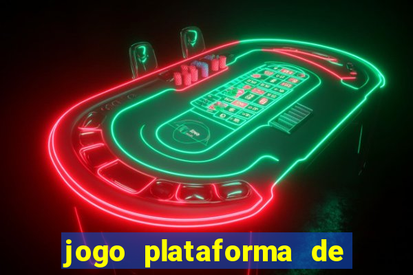 jogo plataforma de 3 reais