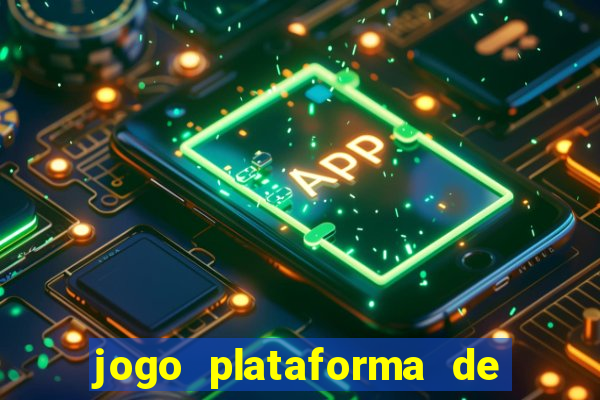 jogo plataforma de 3 reais