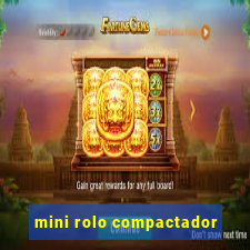 mini rolo compactador