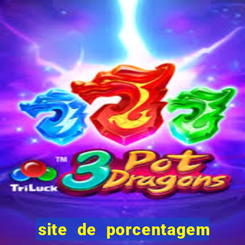 site de porcentagem de jogos slots