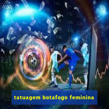 tatuagem botafogo feminina