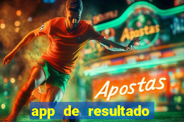 app de resultado de jogos