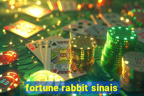 fortune rabbit sinais