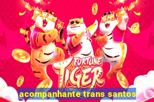 acompanhante trans santos