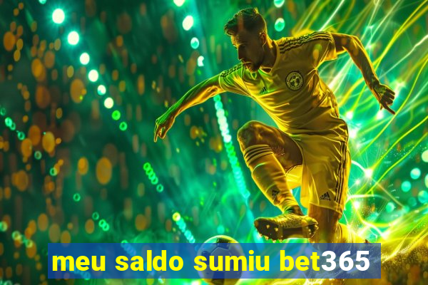 meu saldo sumiu bet365