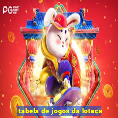 tabela de jogos da loteca