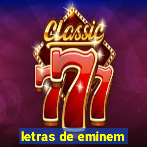 letras de eminem